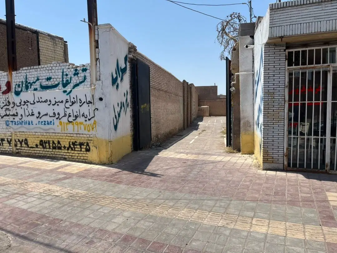فروش زمین کلنگی ۶۴ قصبی رفسنجان خ۱۶آذر