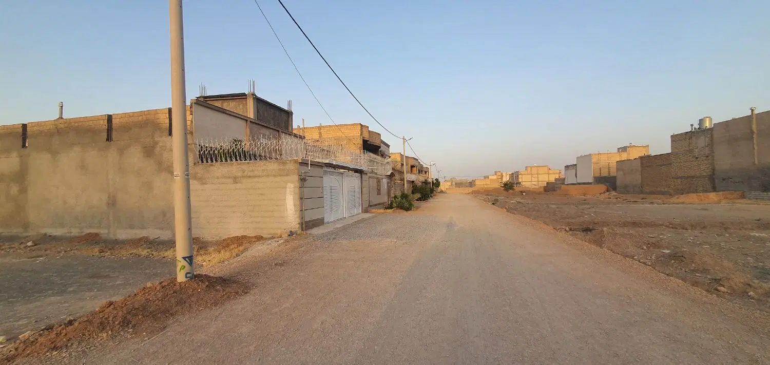 زمین آماده ی ساخت خیابان شریعتی