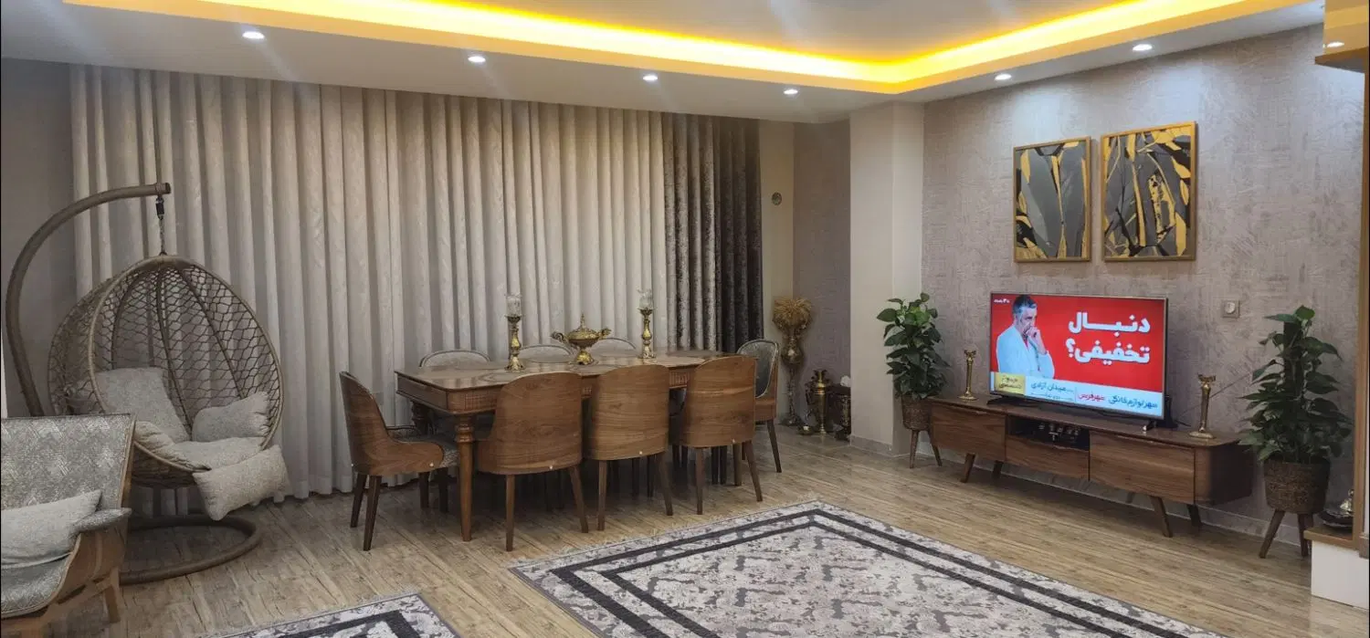 ۱۲۹متر خوش نقشه فول بازسازی با متریال لوکس