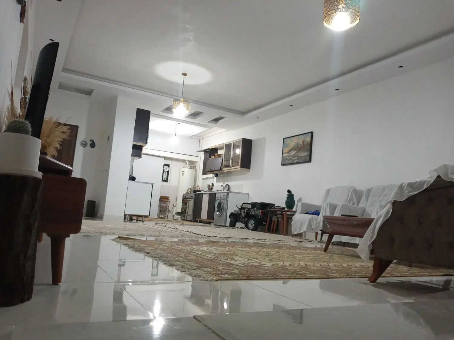 معاوضه خانه ویلایی صحنه با آپارتمان کرمانشاه