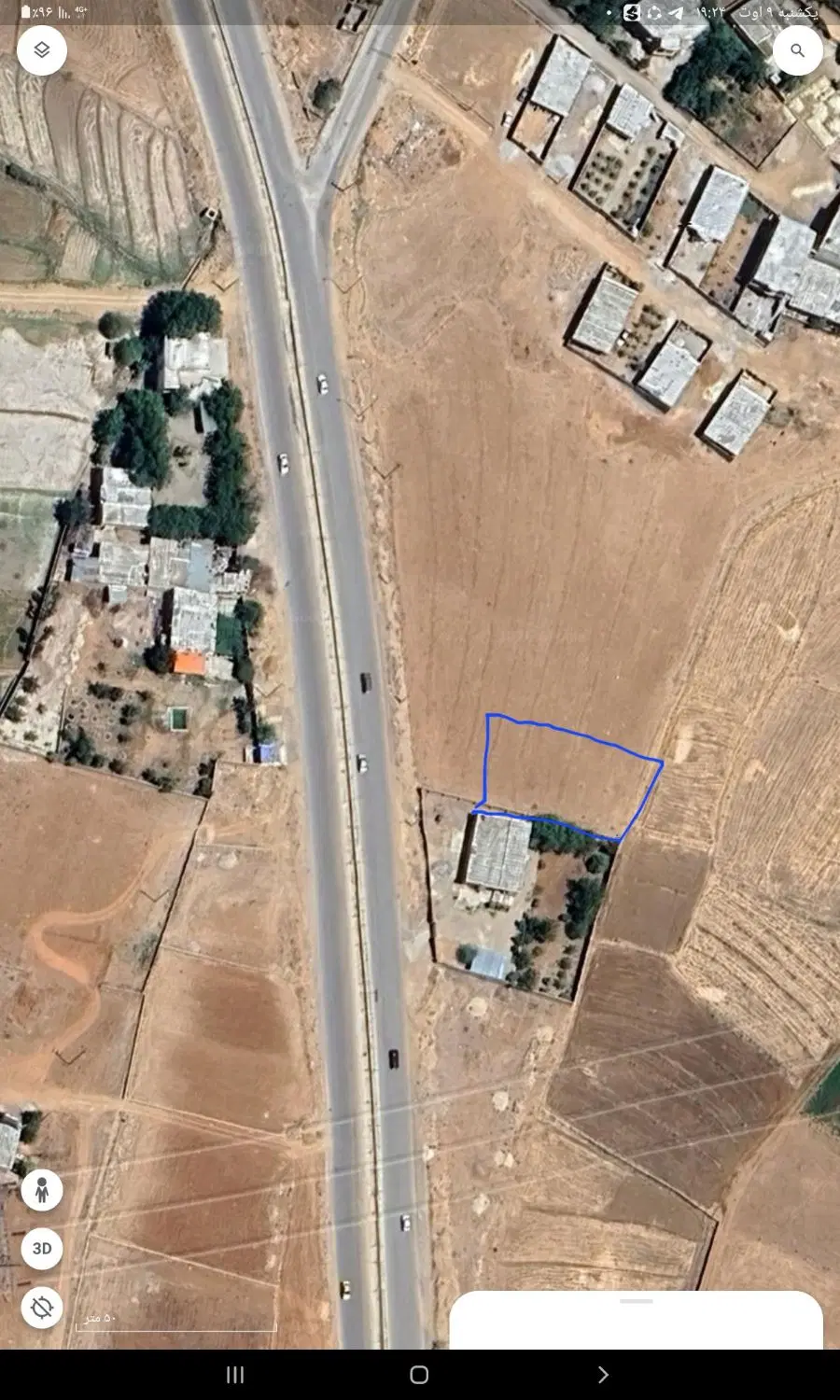 زمین مسکونی  گنجه ای بزرگ