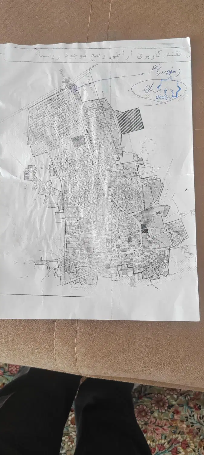 زمین 120 متری و 160 متری دوکله