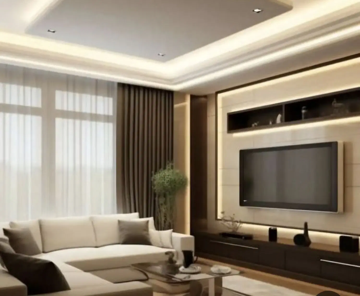 سعادت آباد علامه شمال ۱۲۵متر سه خواب