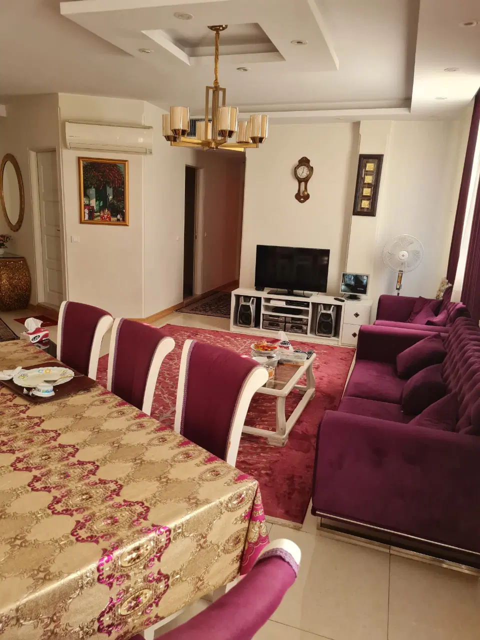 آپارتمان ۸۲متر ۲خواب غرق در نور