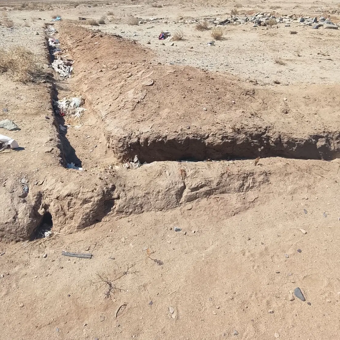 زمین منزلاب جای مسجد جامع