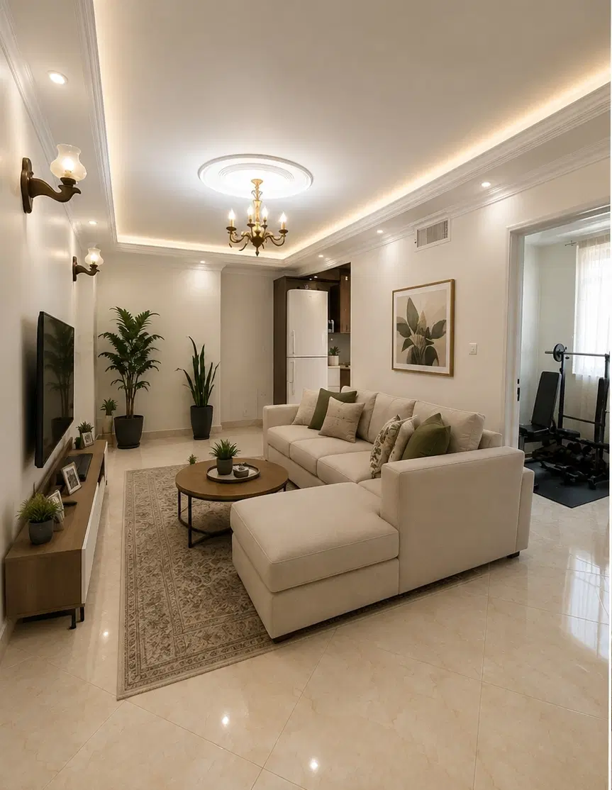 55 متر یک خواب_ پارکینگ غیرمزاحم_ خوش نقشه