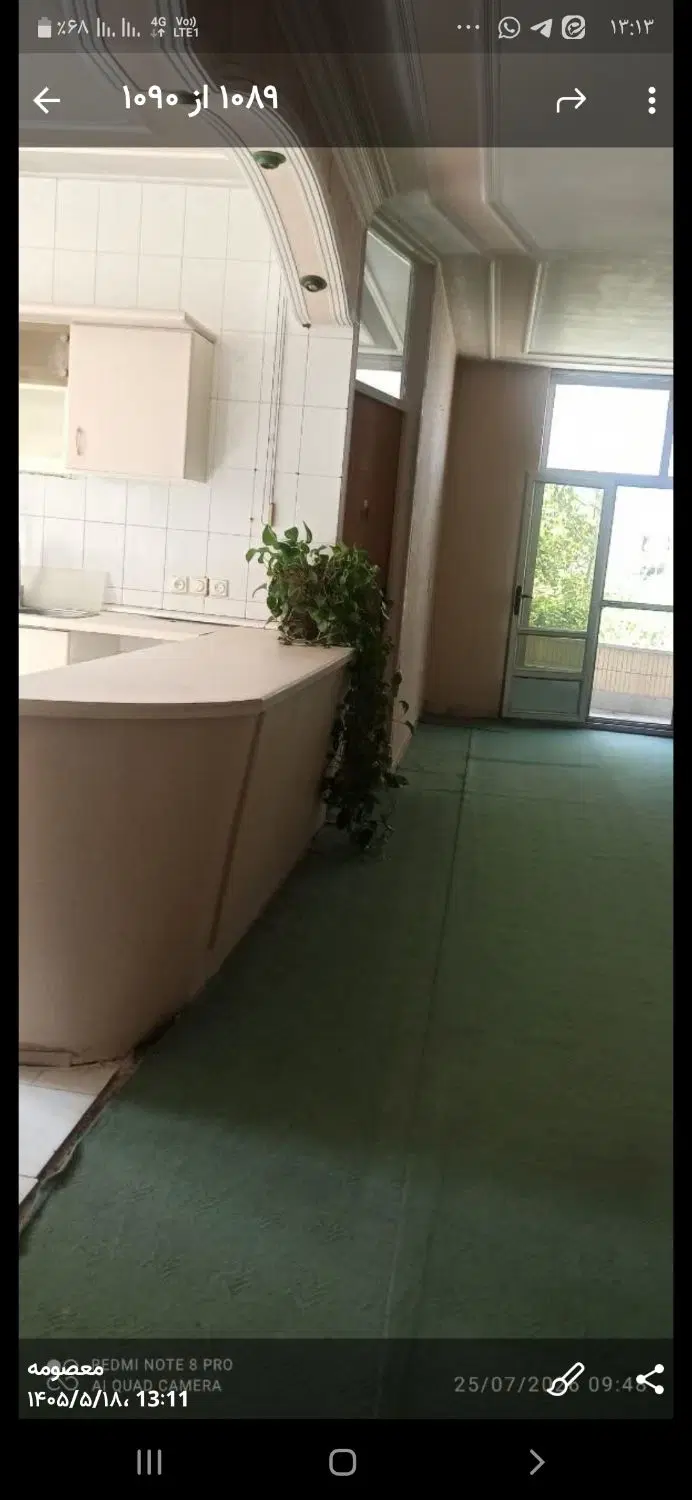 رهن و اجاره آپارتمان ۲خوابه طبقه دوم خیابان سعدی
