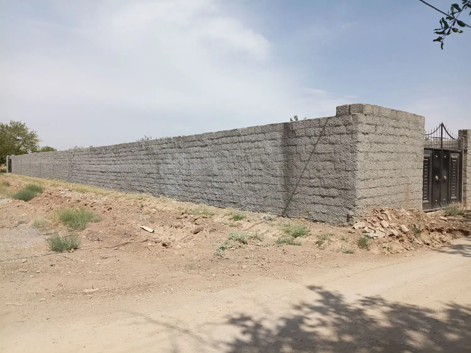 چهاردیواری زمین باغ کشاورزی ویلا سازی باغی