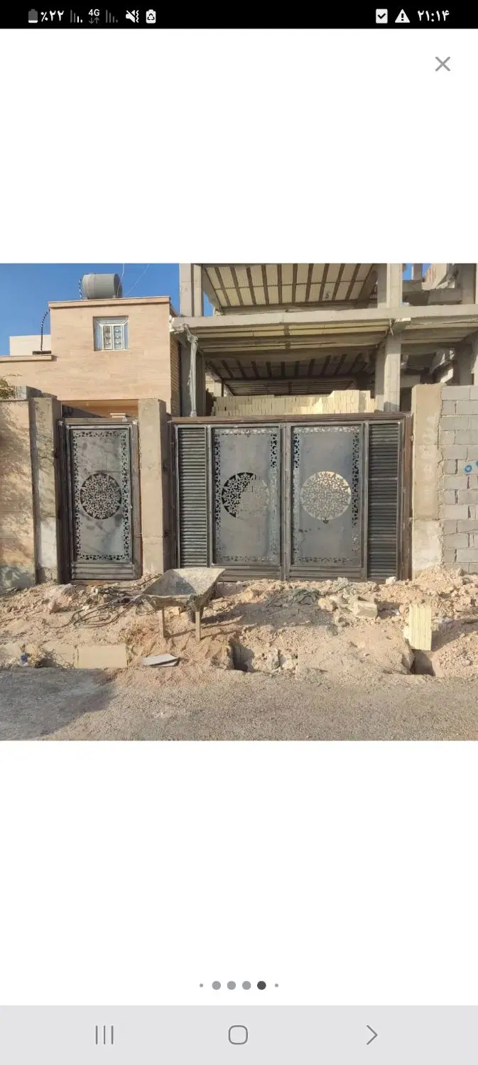 زمین ۲۵۰ متری حسین آباد قبله