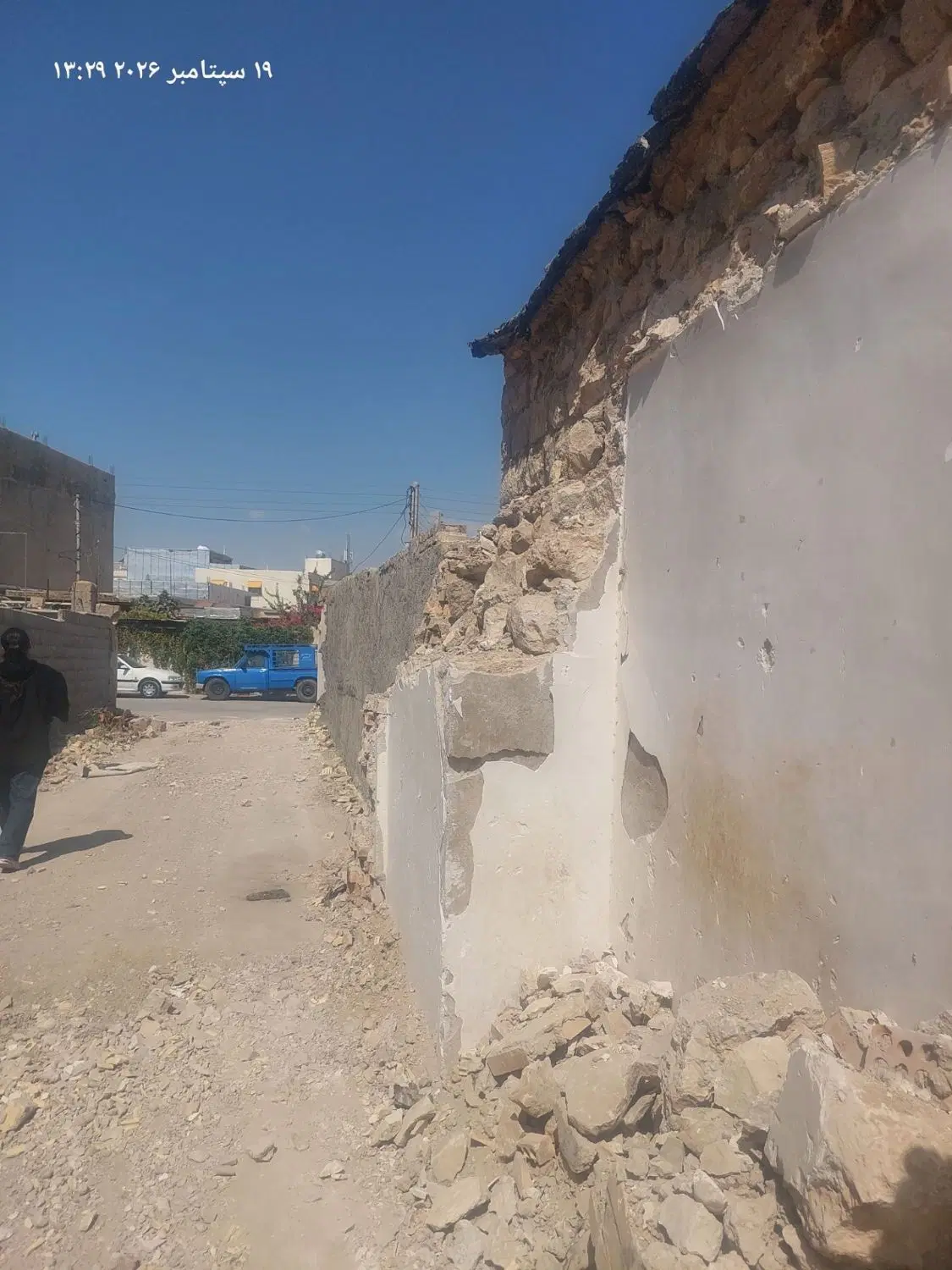 فروش زمین به ابعاد ۴نیم در ۲۰