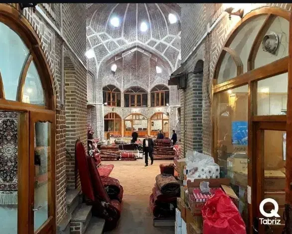 فروش‌ مغازه‌ در‌بازار‌ سرپوشیده‌ تبریز