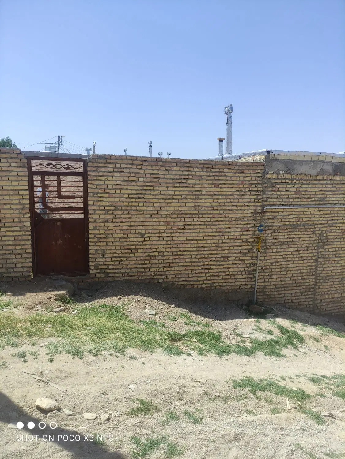زمین حصار شده آماده ساخت