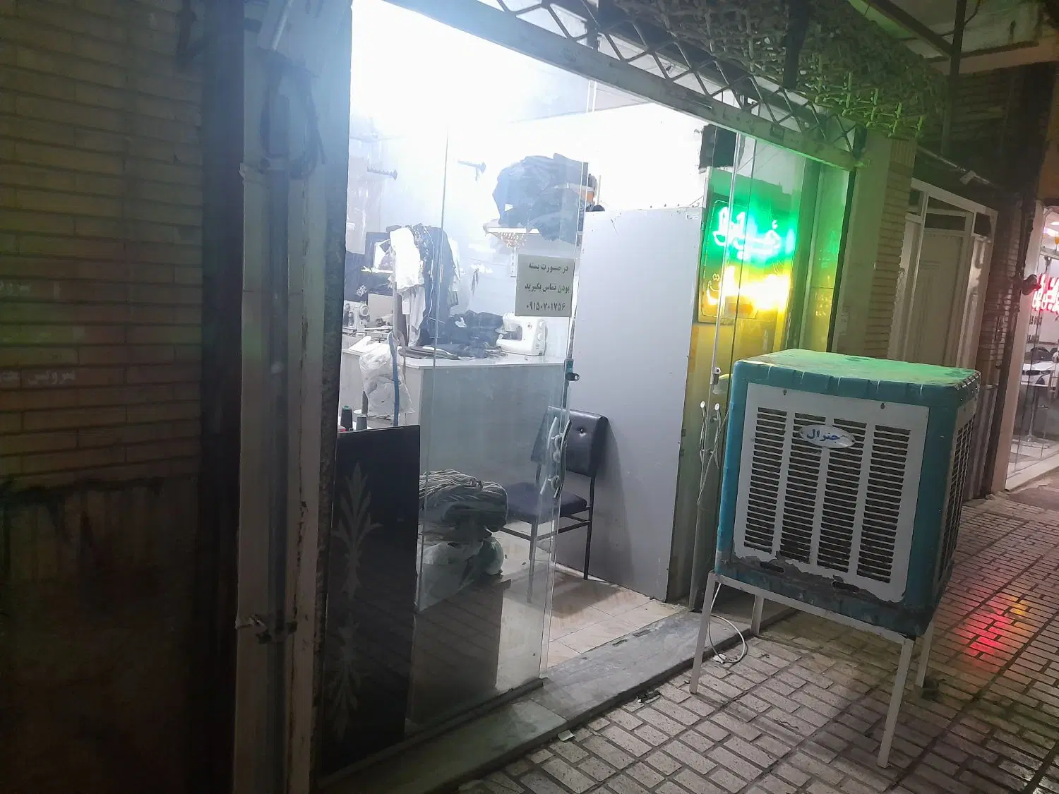 اجاره مغازه واقع درعبدلمطلب یاس ۹ قطعه۵حاشیه۲۰متری