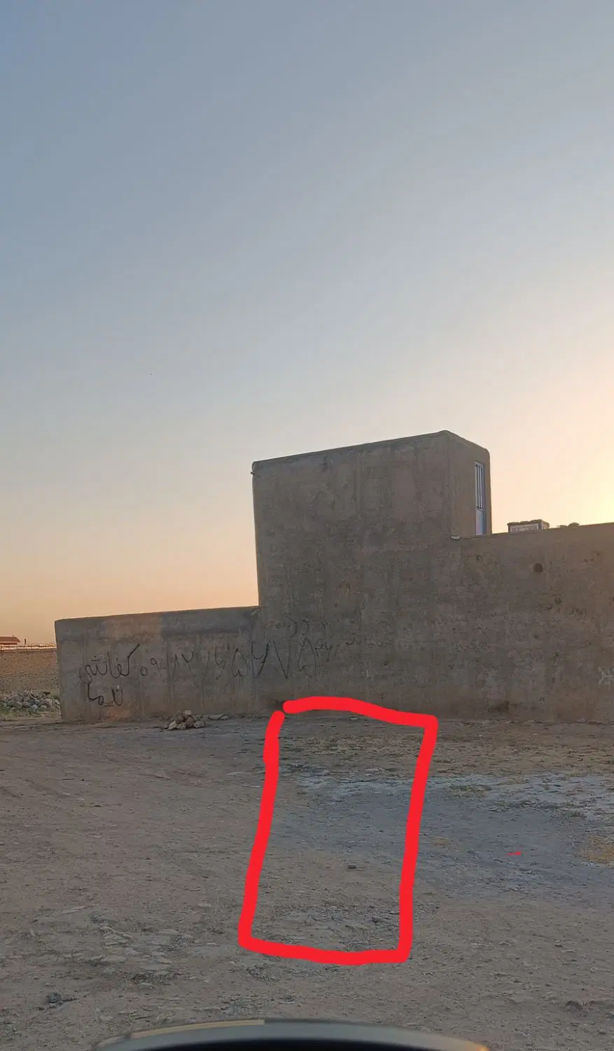 زمین ۶۳ متری در قزانچی