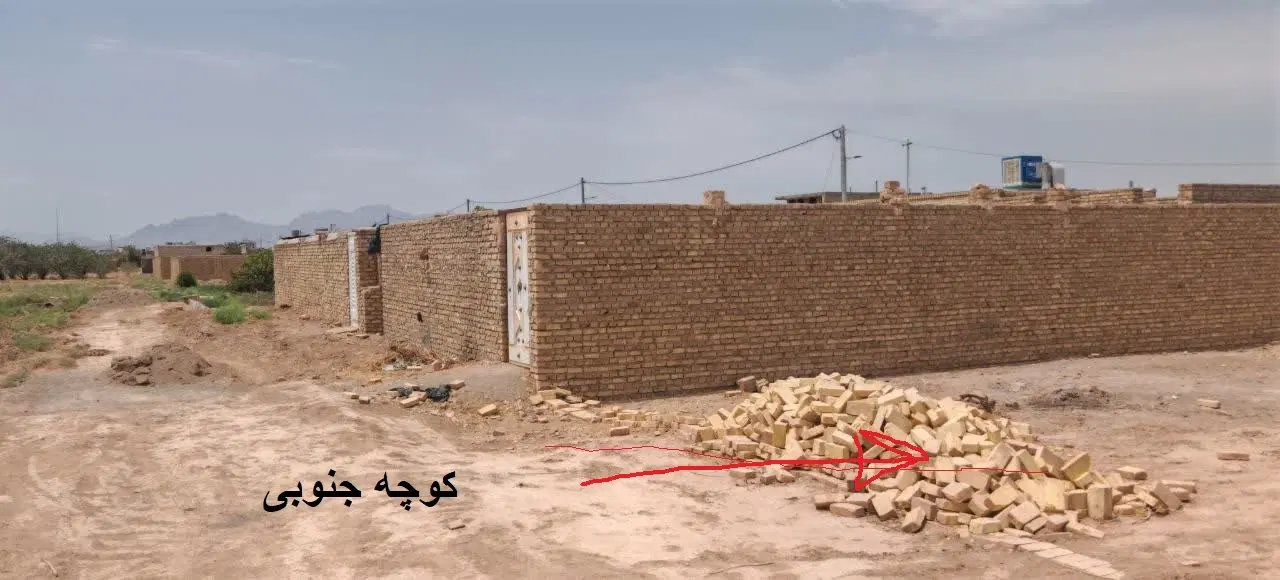 زمین240متری دوبر خیابان شمالی جنوبی مناسب خانه باغ