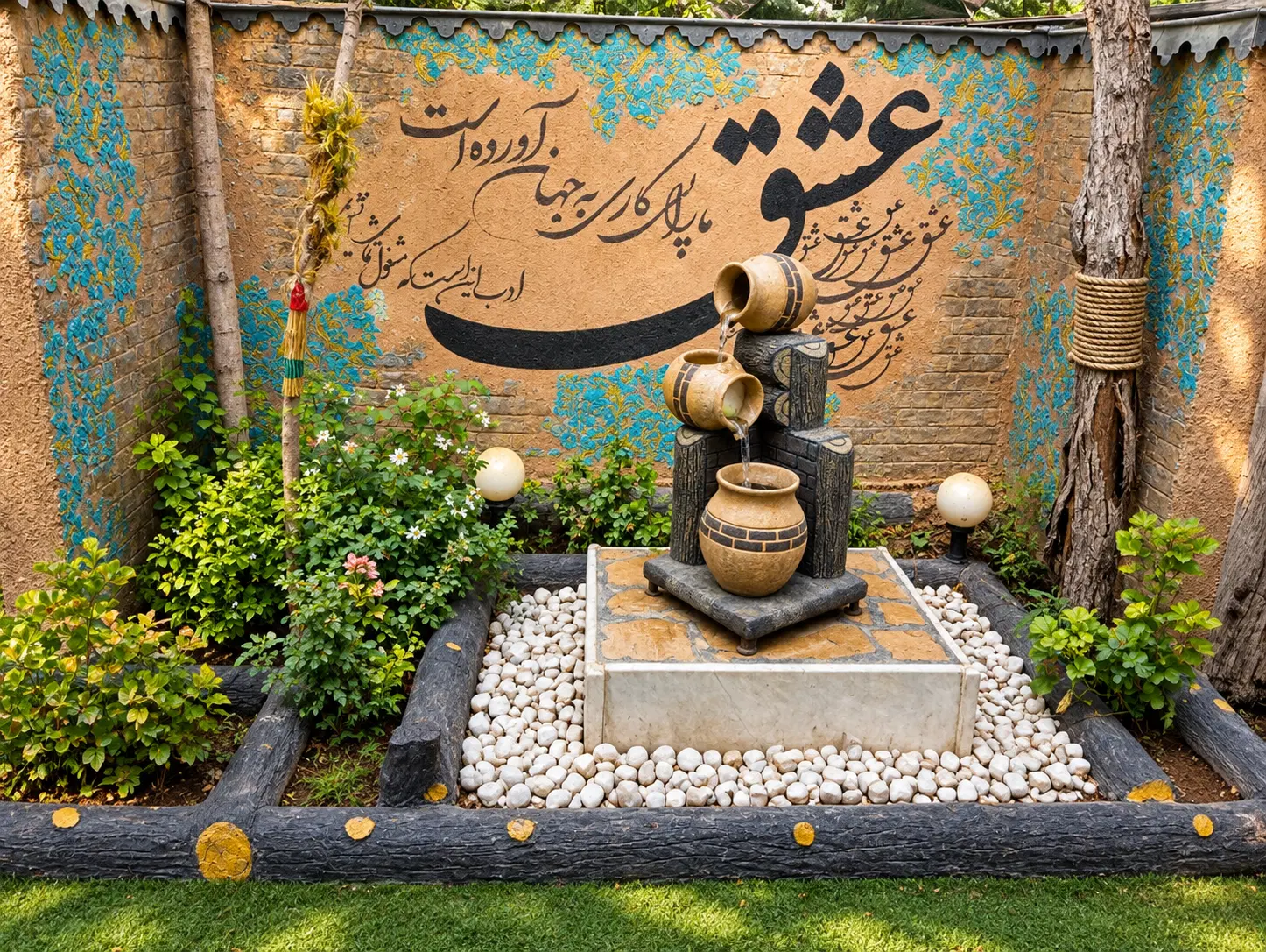 اجاره باغ رستوران با تمام امکانات