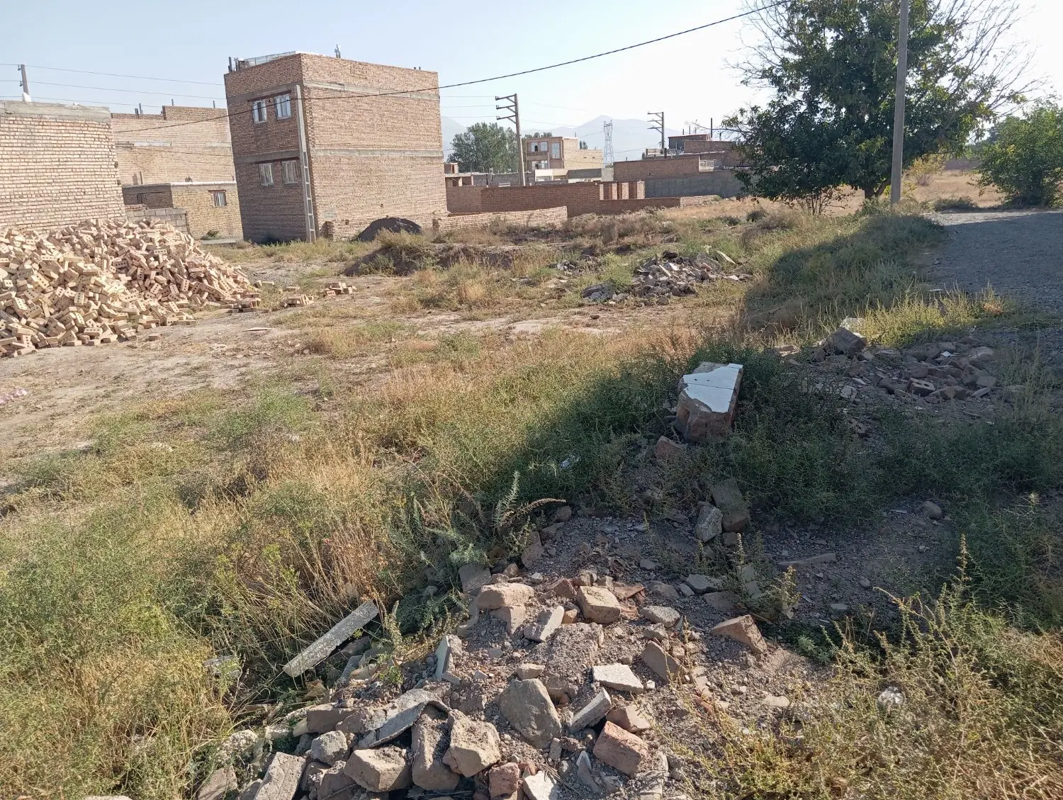 زمین مسکونی شهید چرمی