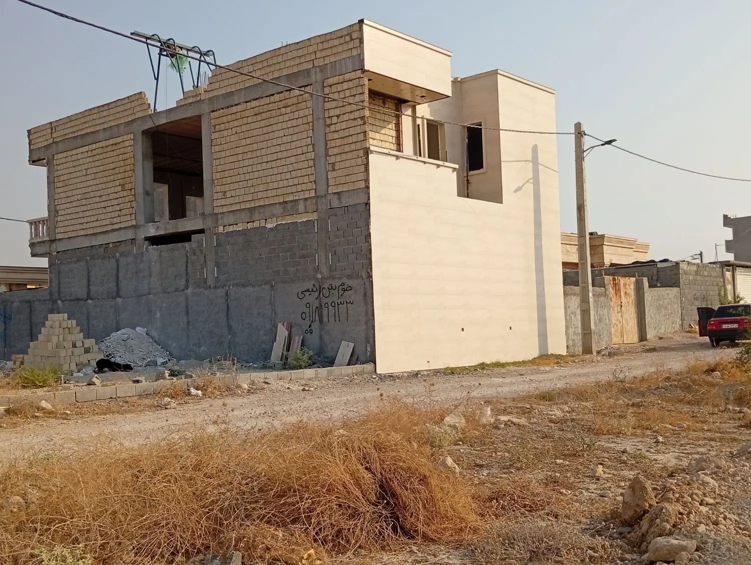زمین بهارستان ۲۰۰ متر دوبر