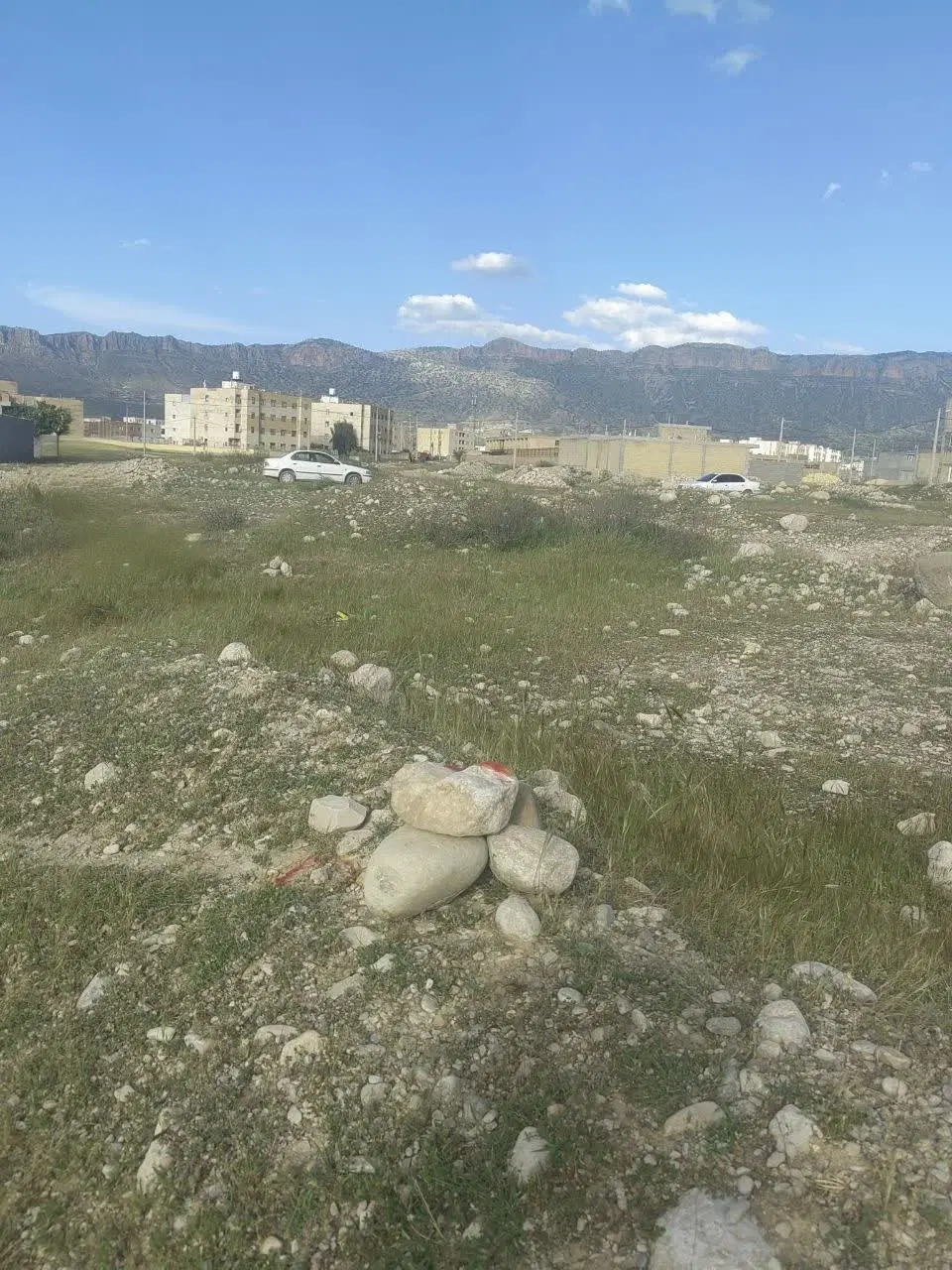 زمین مسکونی سند دار اشکان معاوضه با ماشین