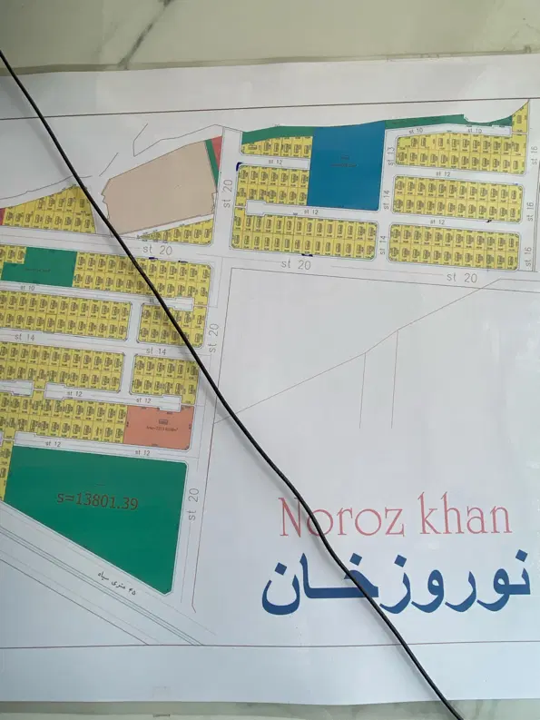 فروش زمین مسکونی جنوبی نوروز خان بلوار سپاه