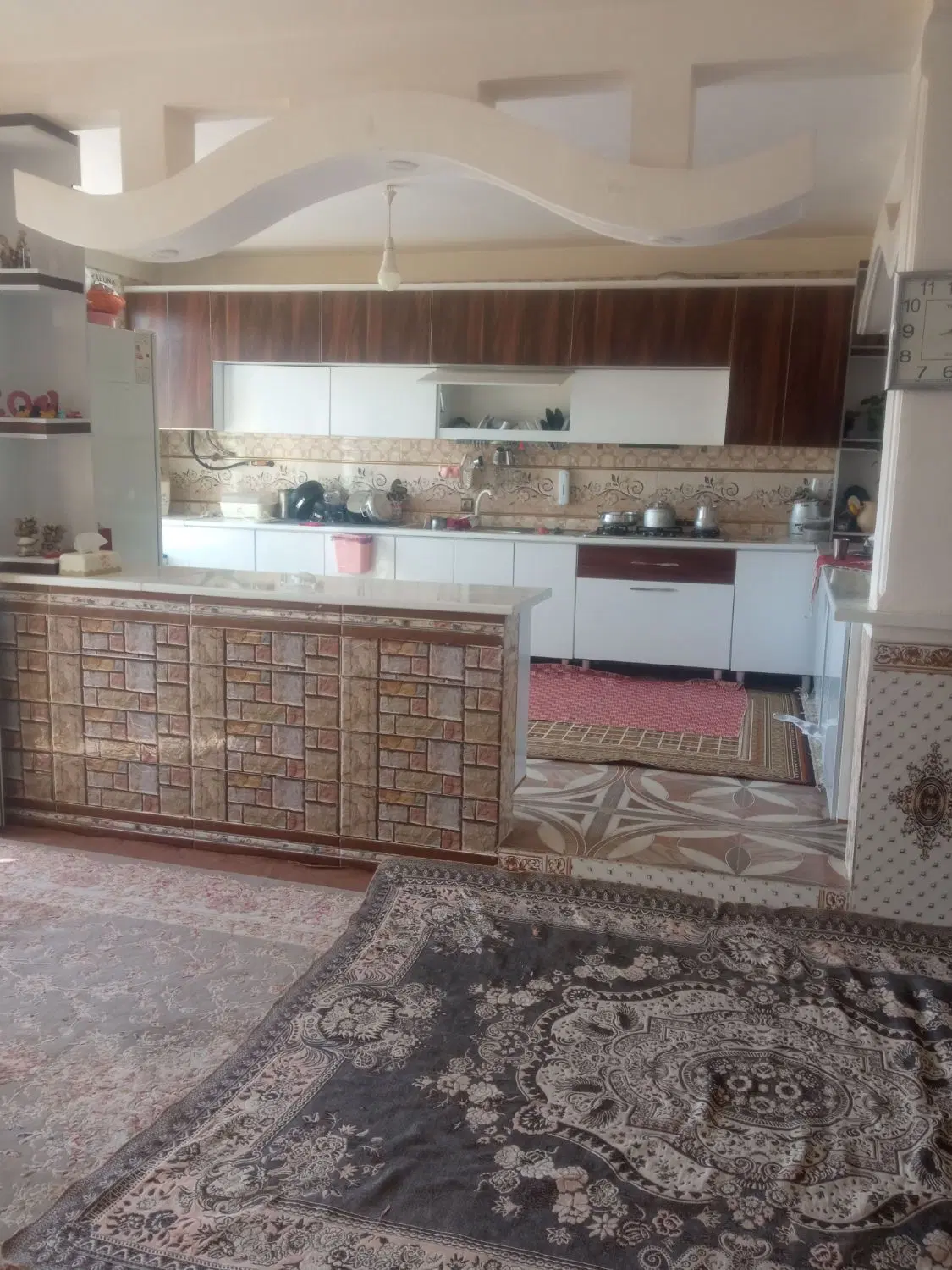 خانه کابینت آشپزخانه کامل کمد دیواری هر دو اتاق
