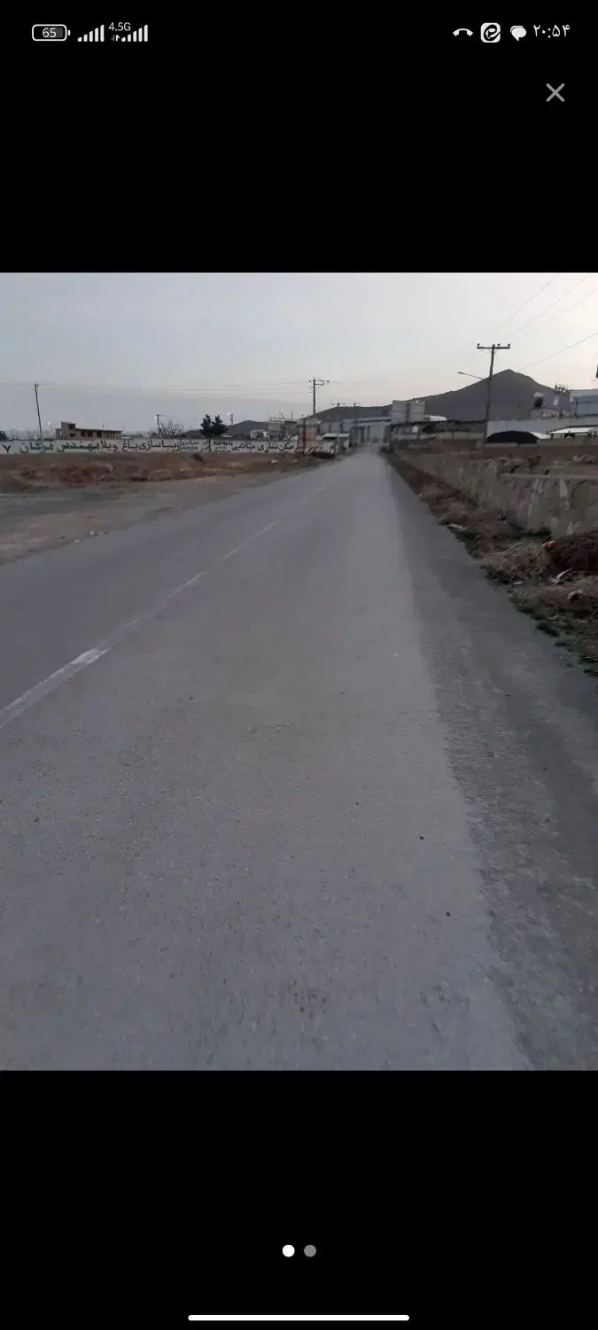 فروش زمین جاده سرآسیاب نرسیده به روستای کمال آباد