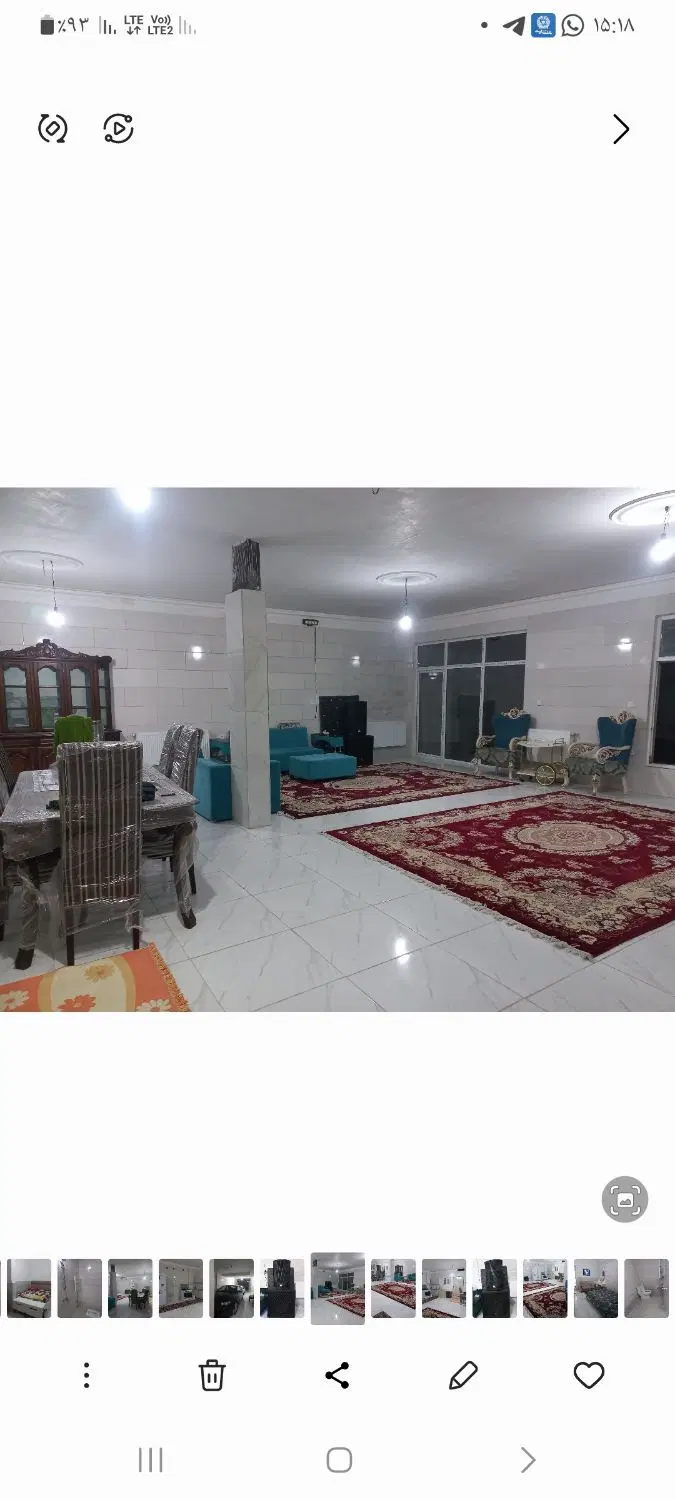 سالن ویلایی اجاره کوتاه مدت