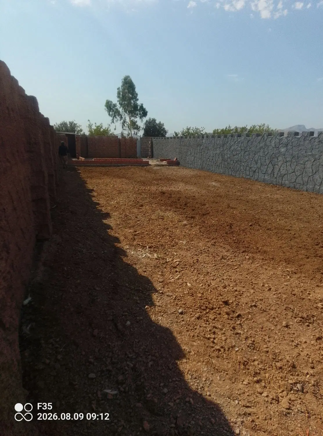 زمین 500متری آب کانال دار