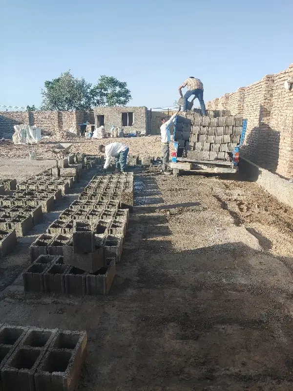 چار دیواری دامداری بلوک زنی