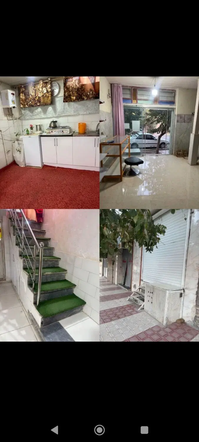 فروش یک واحد مسکونی ومغازه  کهنک خیابان اصلی