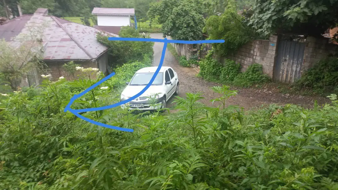 زمین مسکونی نزدیک خیابان اصلی