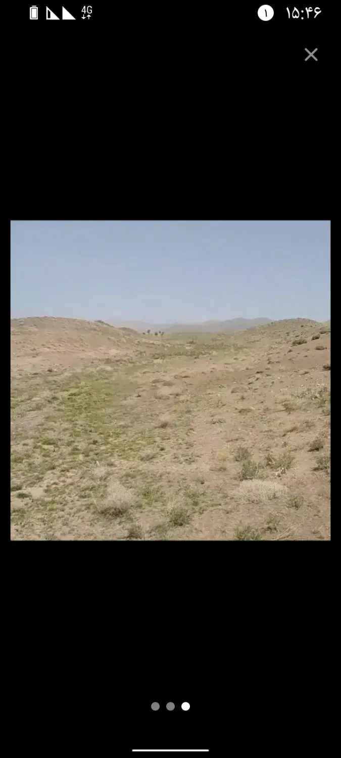 زمینی بمتراژ 14000هزارمتر برای گلخانه یانهال کاری