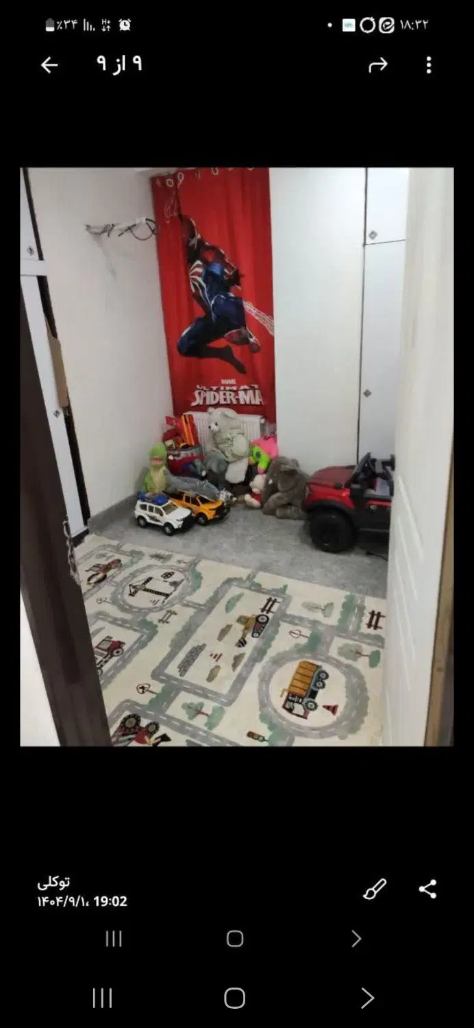 آپارتمان حدودآ۷۴متر