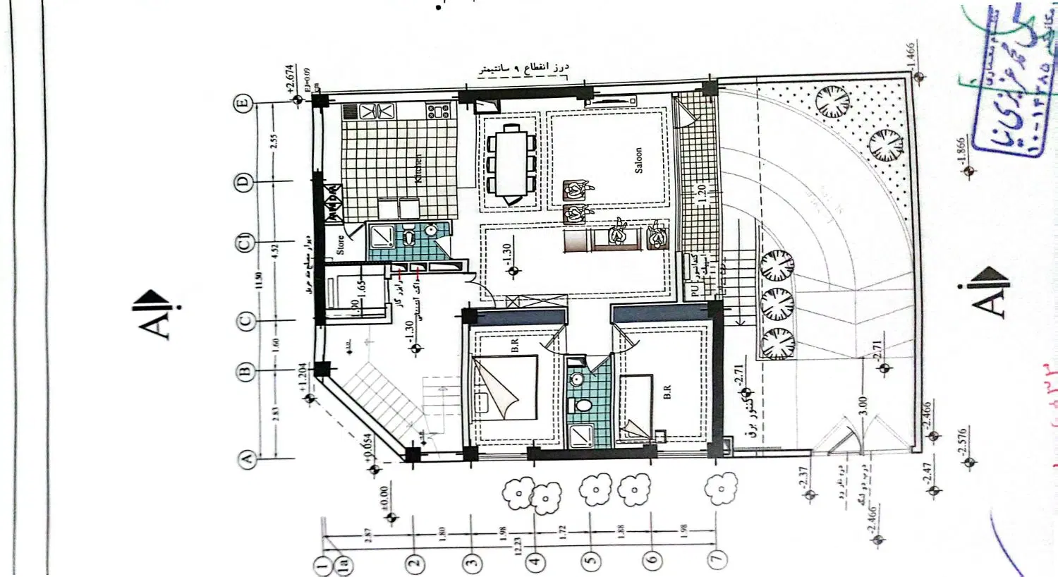 دو خواب ۱۴۵ متری