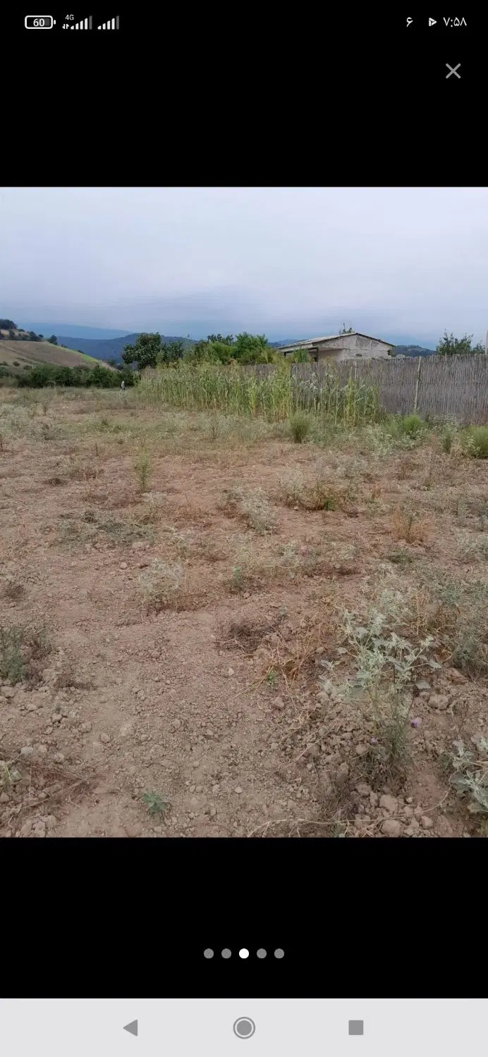 زمین خونه باغی