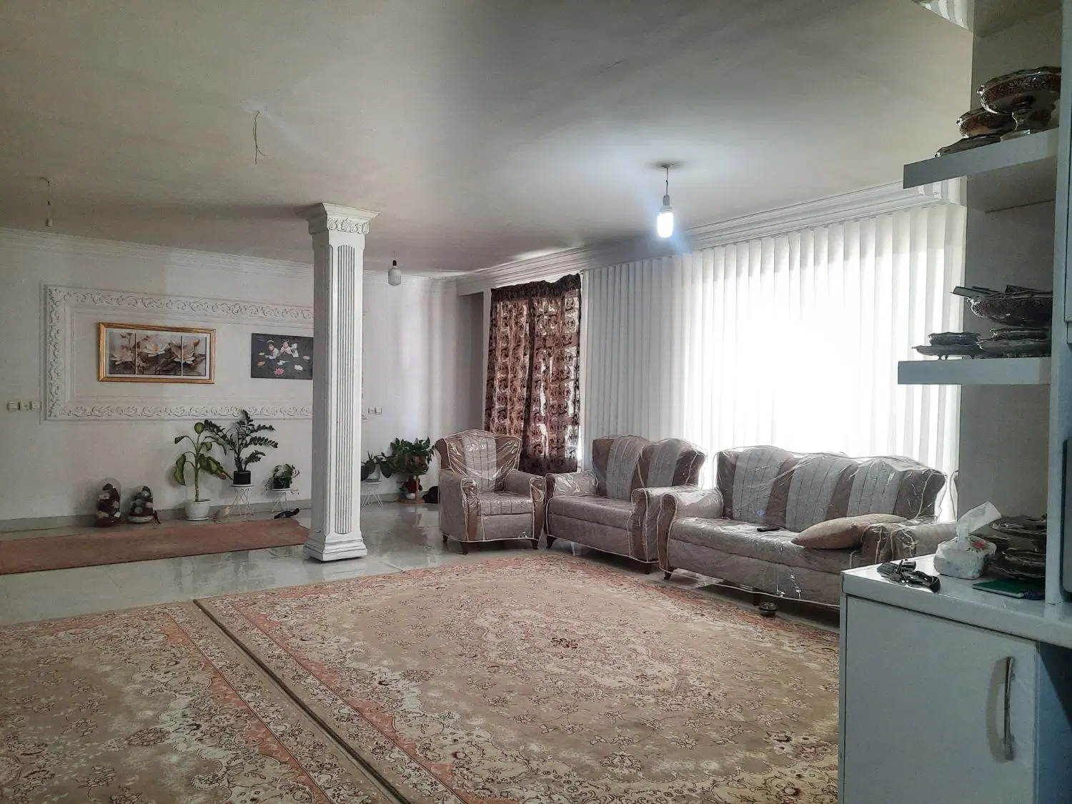 اجاره واحد آپارتمان با پارکینگ و نما سنگ