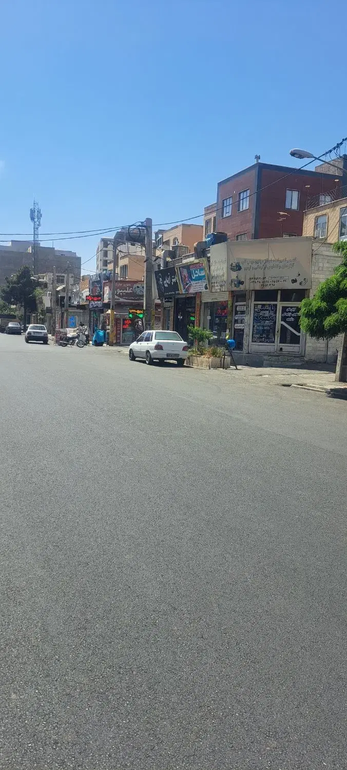 ۲۰ متر مغازه تهاتر با اپارتمان