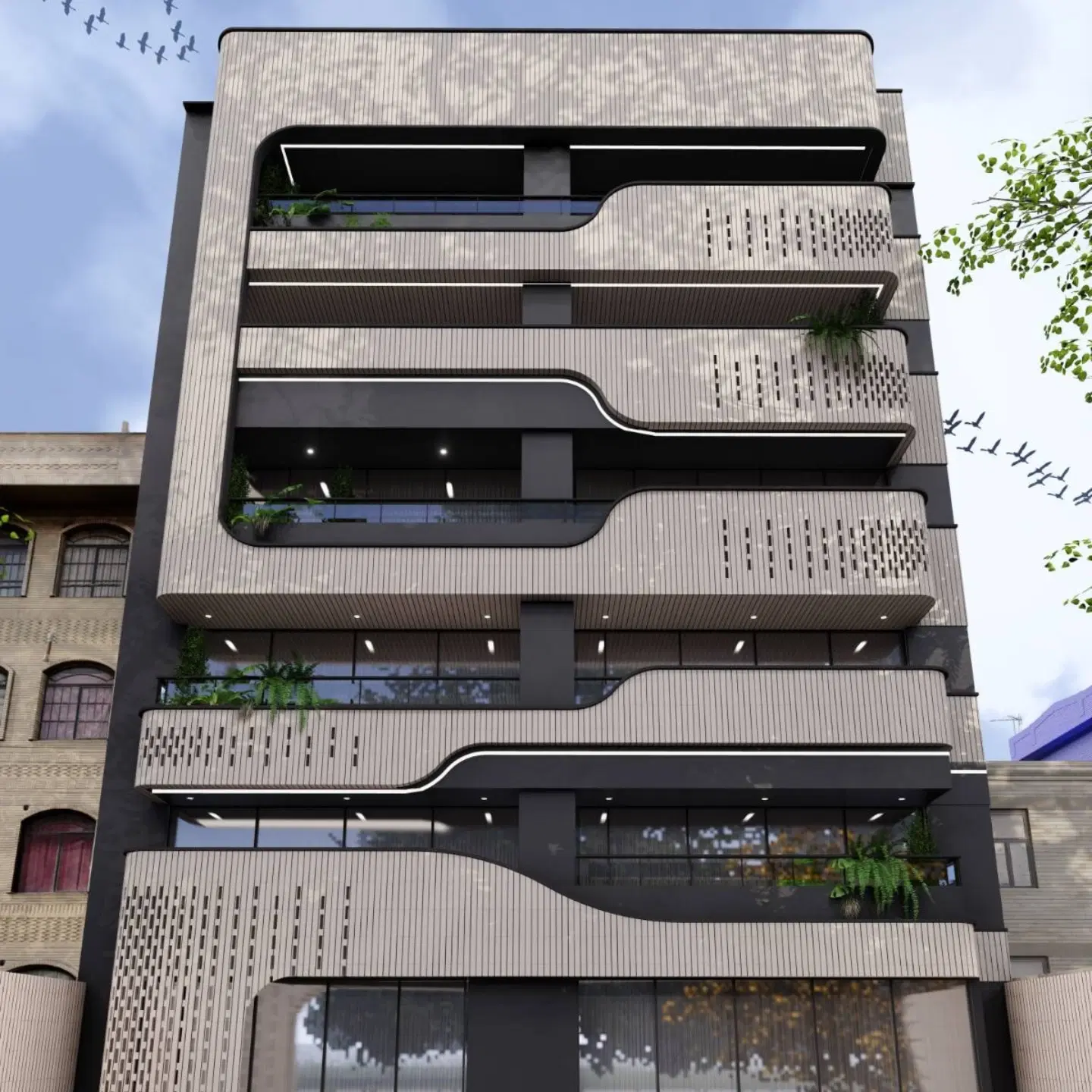 معاوضه آپارتمان مسکونی با مغازه تجاری