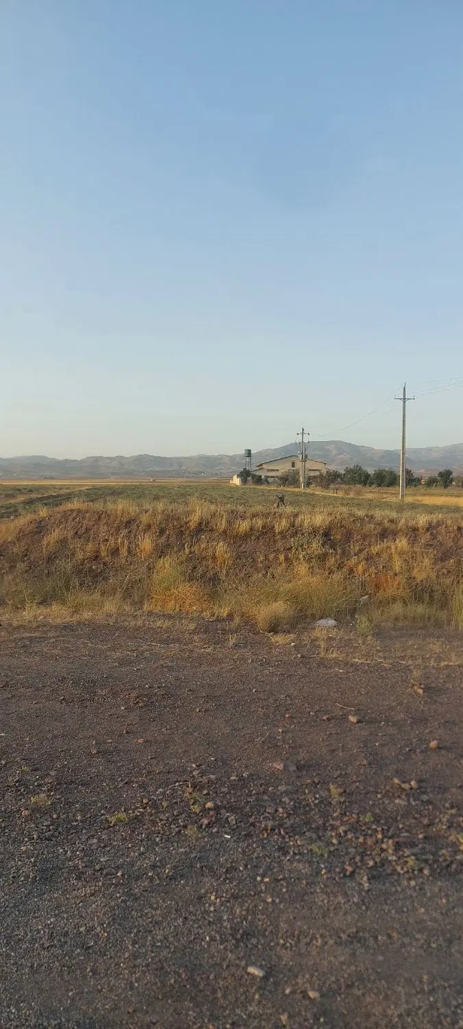زمین بحر اتوبان قزوین رشت