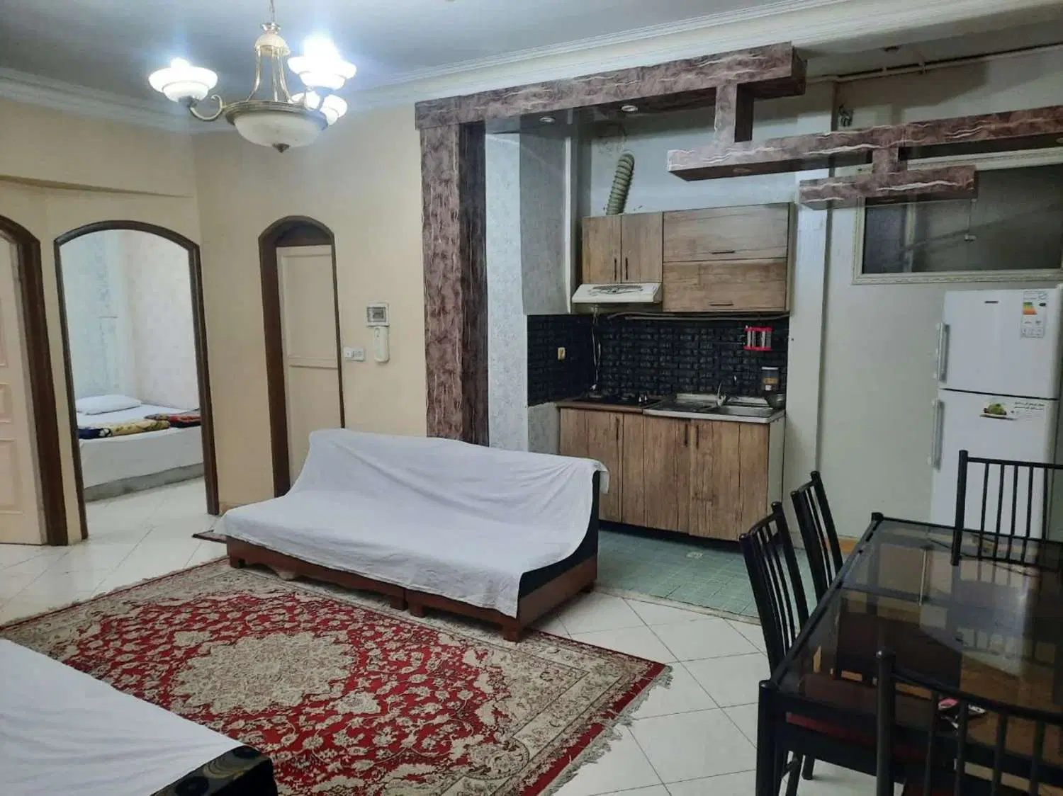 واحد دوخوابه مبله خیابان امام رضا