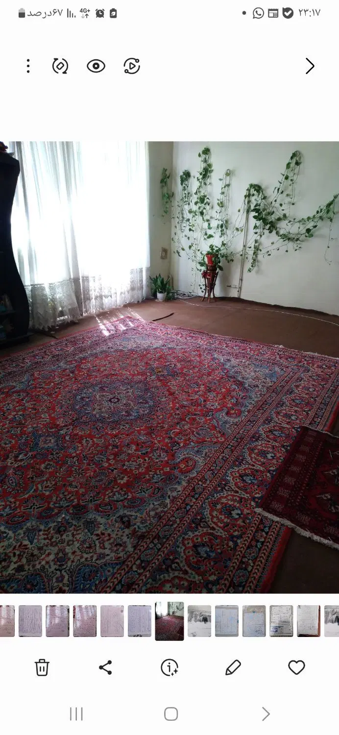 طبقه دوم از یک خانه ویلایی با راه پله جدا