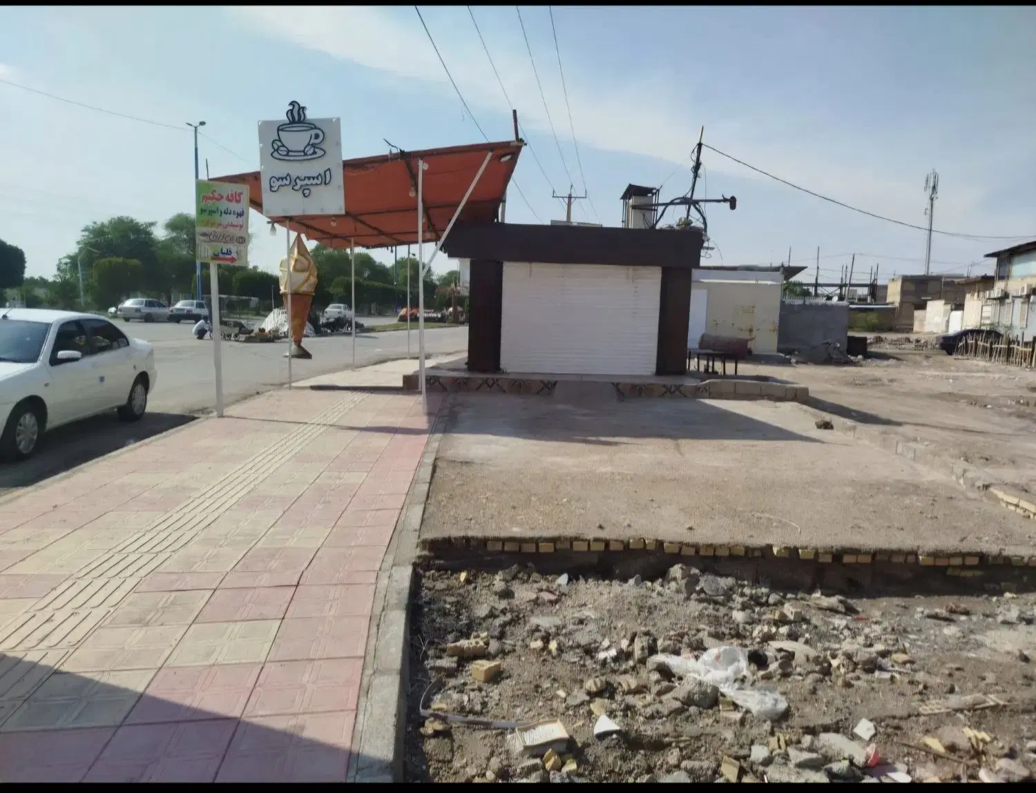 اجاره کیوسک فلکه کوی بهروز
