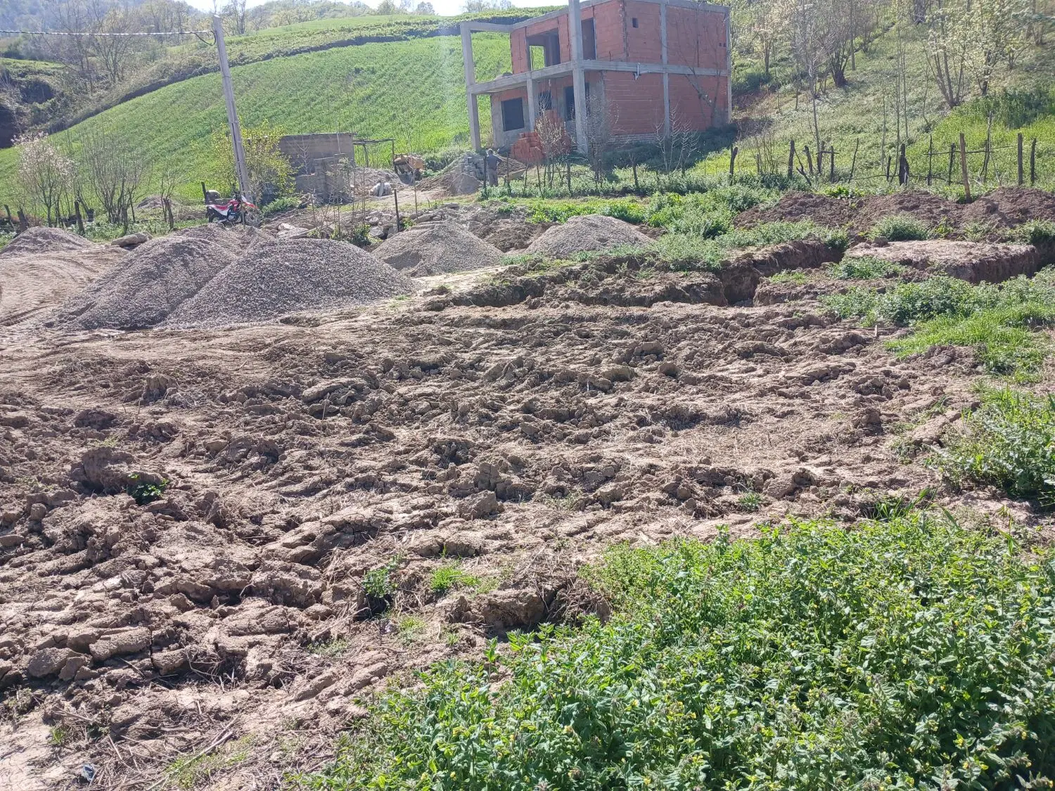 زمین مسکونی قلعه چه
