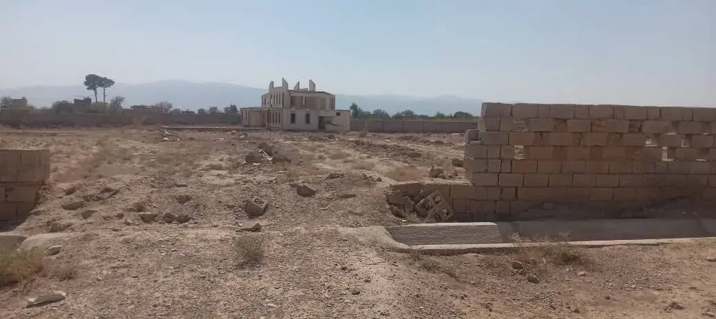 فروش زمین پانزده هزار متری چهار دیواری شده