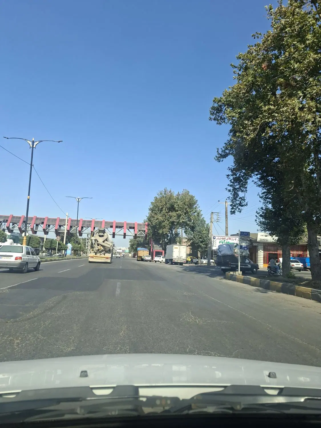 زمین لب جاده پل فتحه باغ تا میدان بسیج