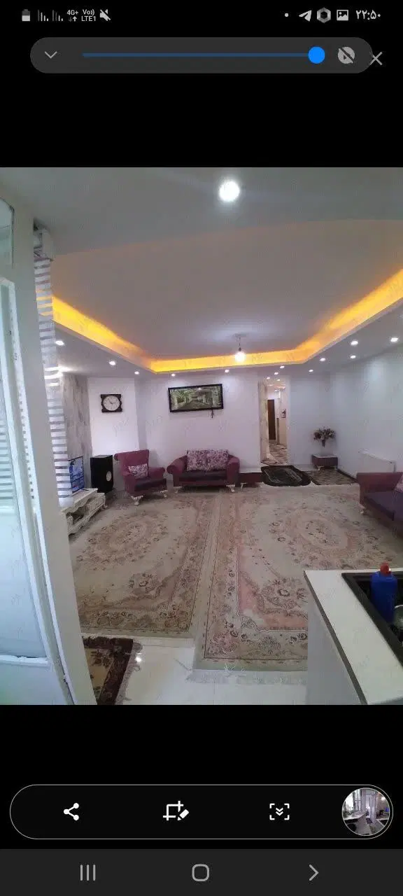 ۹۰متری دوخوابه باپارکینگ تمام فول