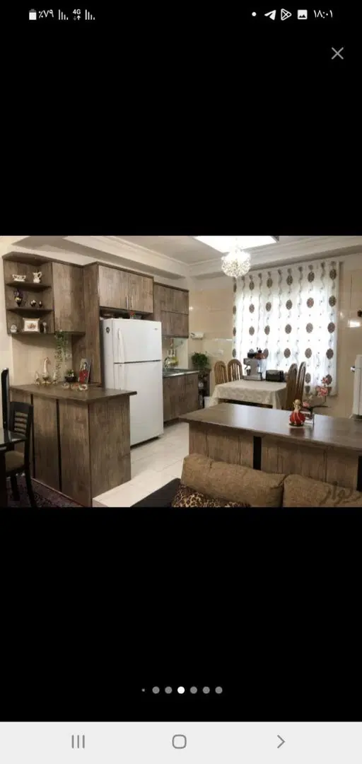 آپارتمان ۶۰متری . پارکینگ و انباری . بلوار ساسانی