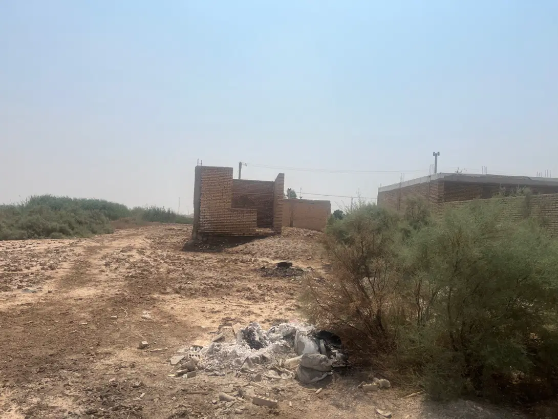 فروش خانه نیمه ساخت خرمشهر جاده ی شلمچه شهرک سوم