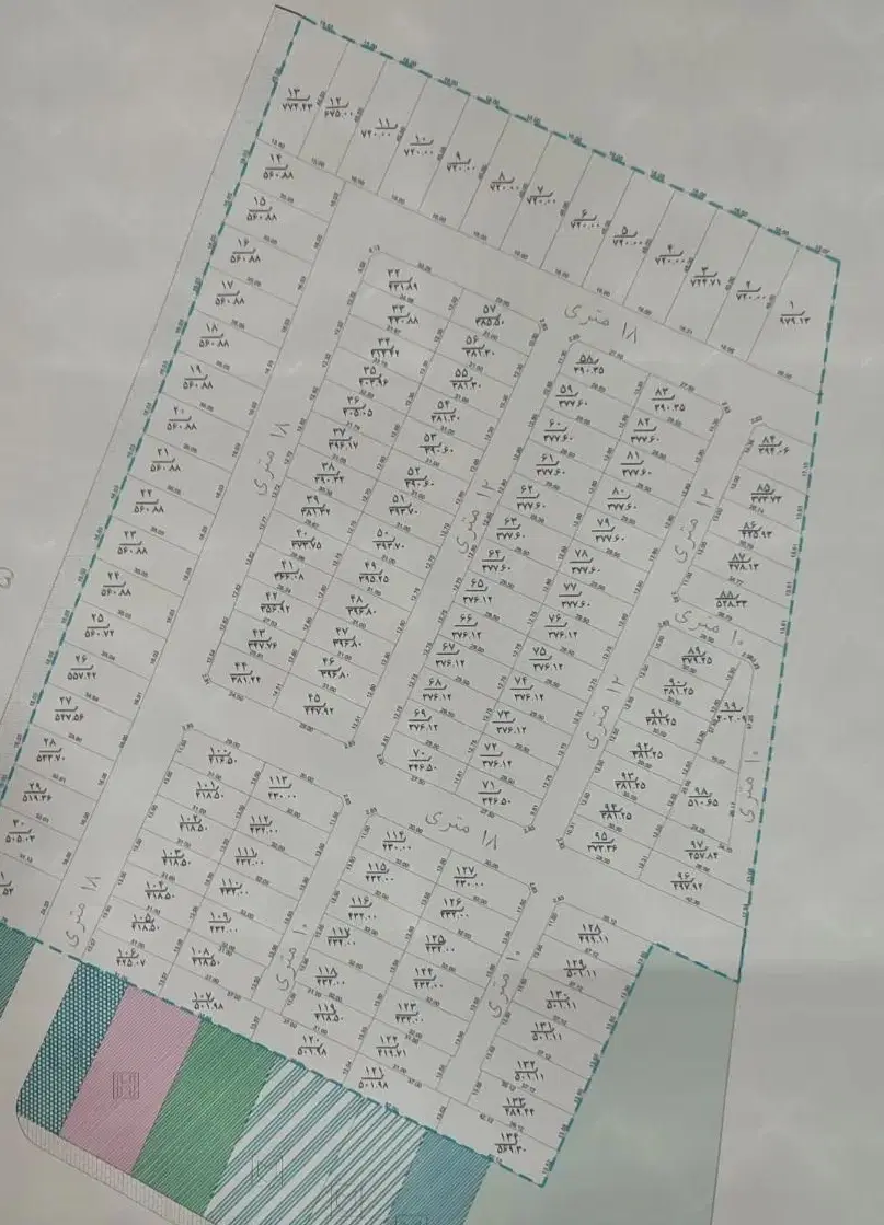 زمین مسکونی میانرود جنب ورزشگاه