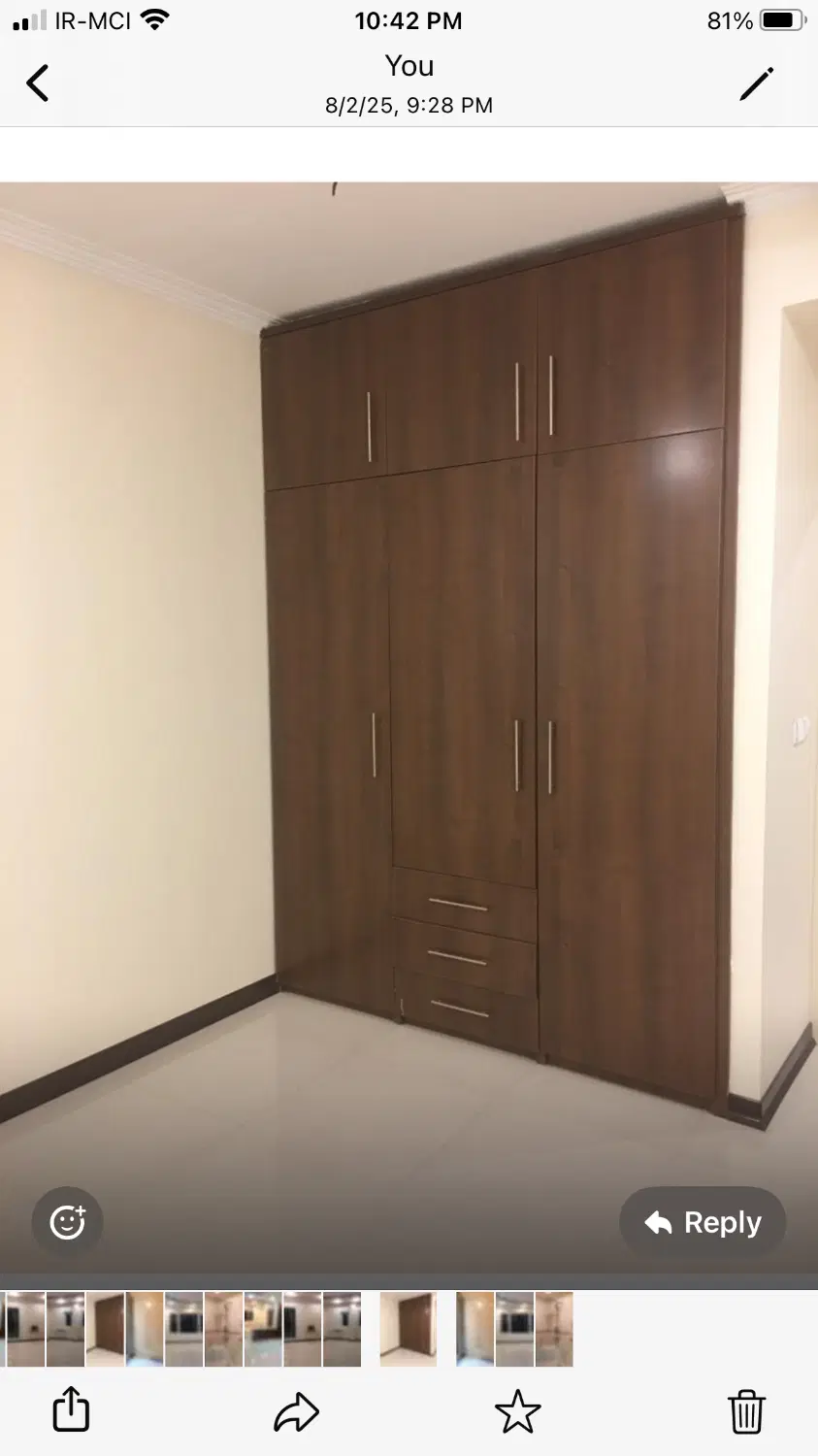 110 متر دو خوابه امیر آباد شمالی فول امکانات